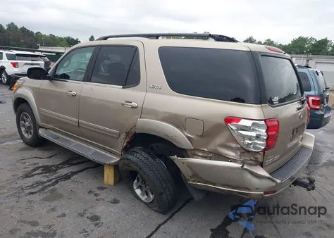 2001 Toyota Sequoia Sr5 from USA, damaged, VIN 5TDBT44A71S005172